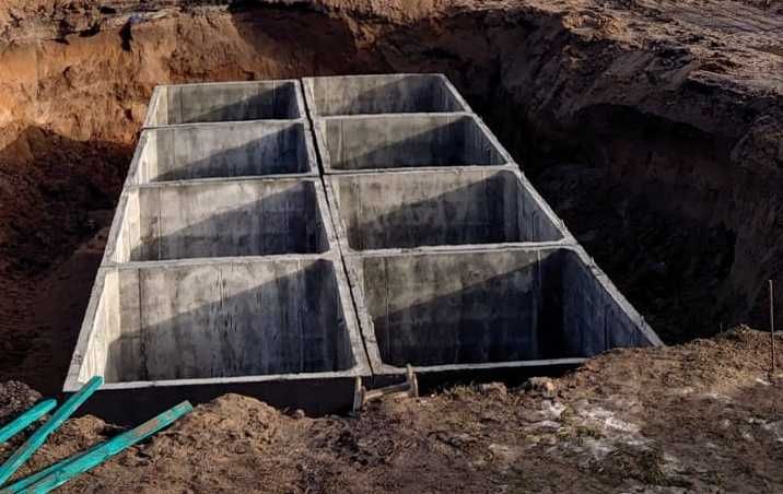 szamba betonowe kanały samochodowe, gnojowice