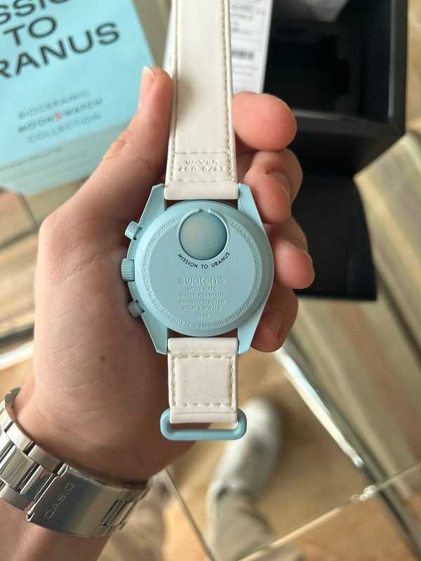 Omega x Swatch Edycja Lim. Uran: Bioceramic Rzadki Kosmiczny Design