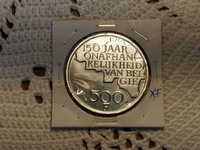 Bélgica - moeda de 500 francos de 1980 (XF)