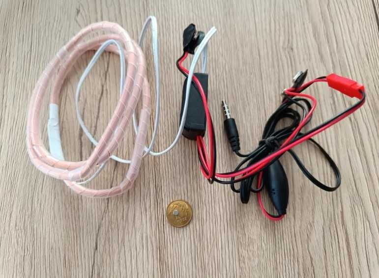 Zestaw mini kamera + mikro słuchawka sesja egzamin studia