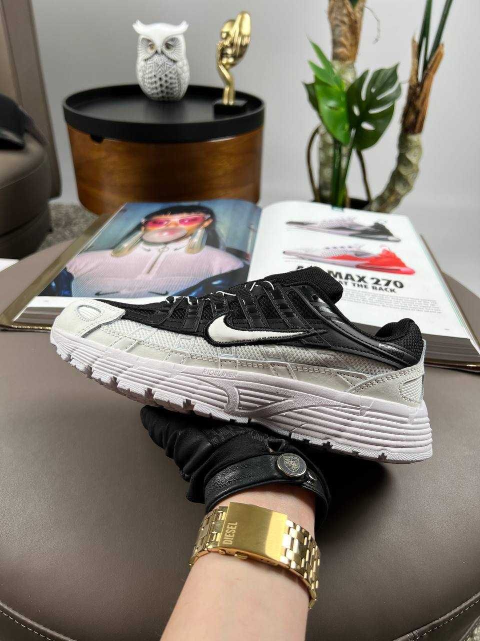 Жіночі кросівки найк Nike P-6000 W White Black [36,37,38,39,40,41]