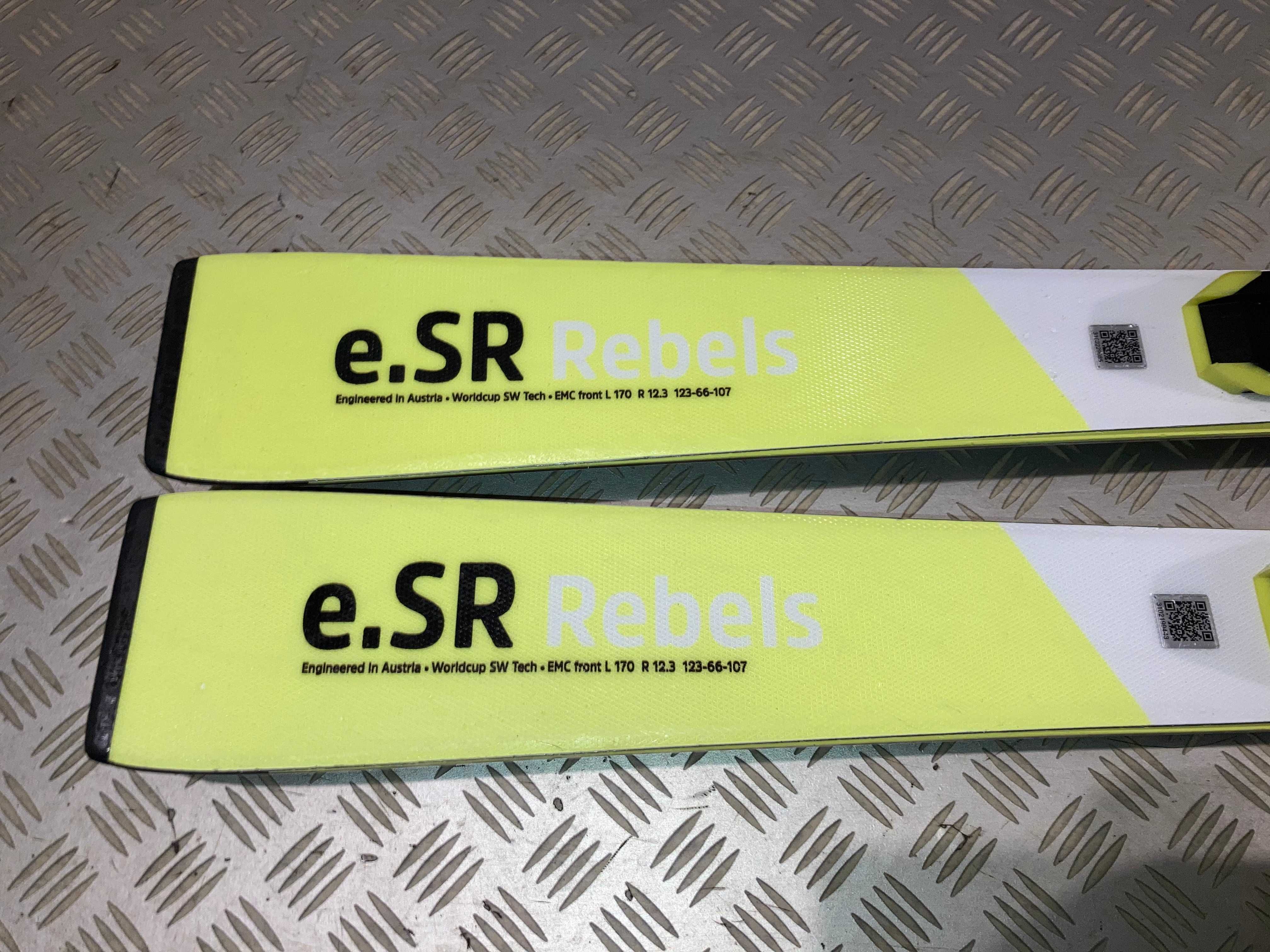 Narty HEAD REBELS e.SR 170 cm TOP slalom 2023 !