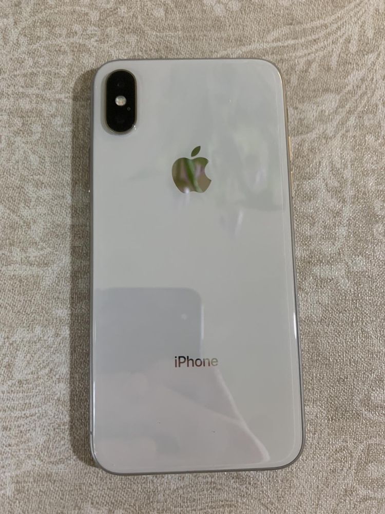 Apple, iPhone X 256 gb silver