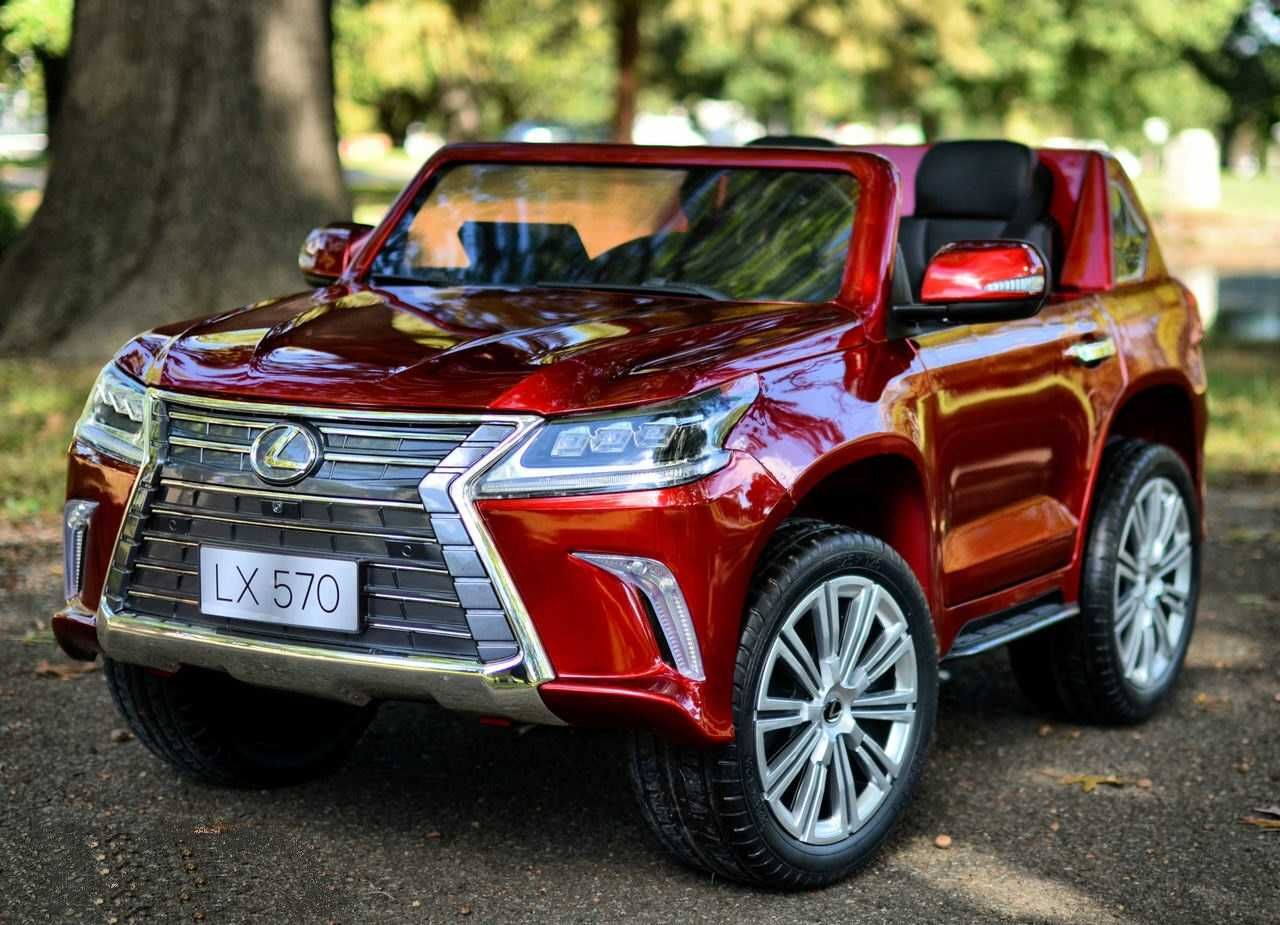 Lexus 4x4 Auto AKUMULATOR MOTOR Elektryczny Samochód JEEP SUV 2 DZIECI