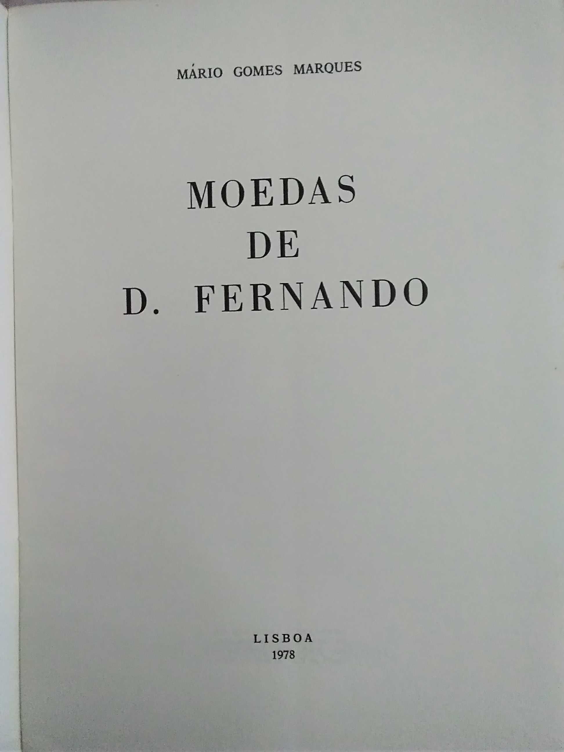 Livro Moedas de D. Fernando