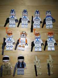 Figurki LEGO star wars clone troopers Cody battle droids