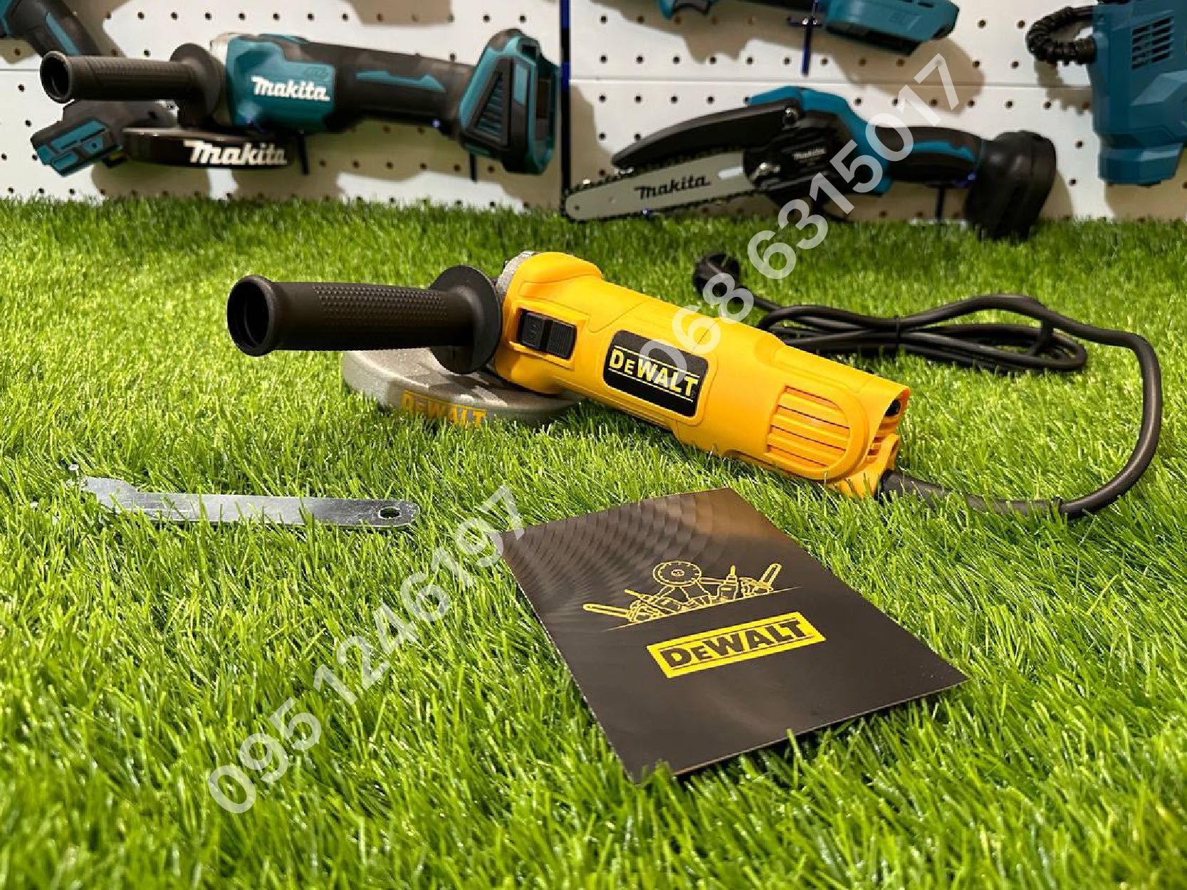 Сетевая электрическая Болгарка DeWALT A901 кабель 2м мощьность 900вт
