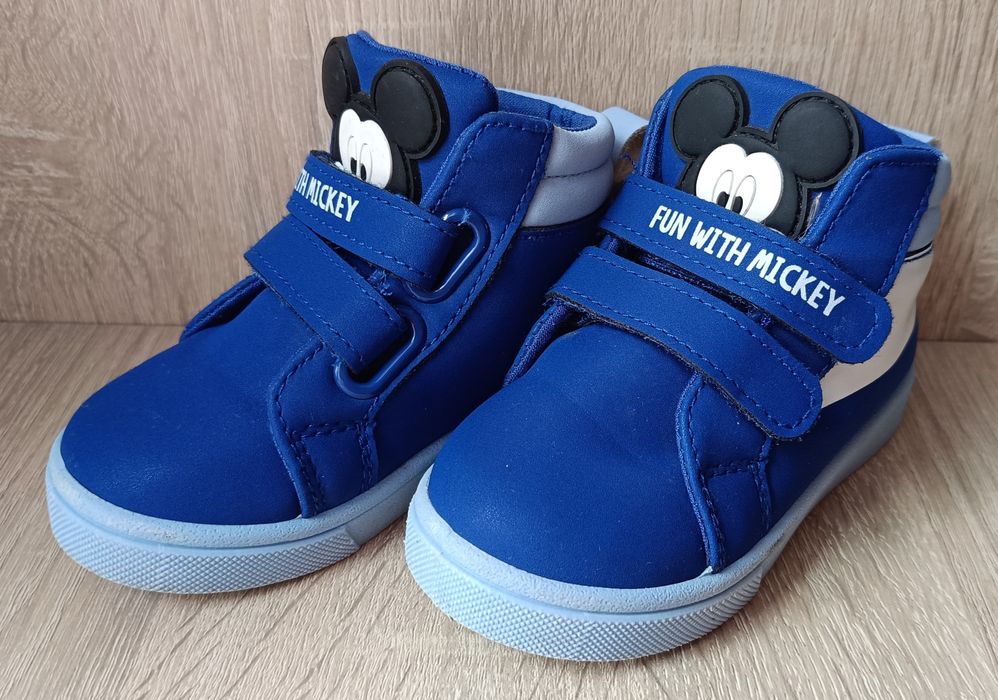 Buty za kostkę dla chłopca Disney Mickey Sinsay 22