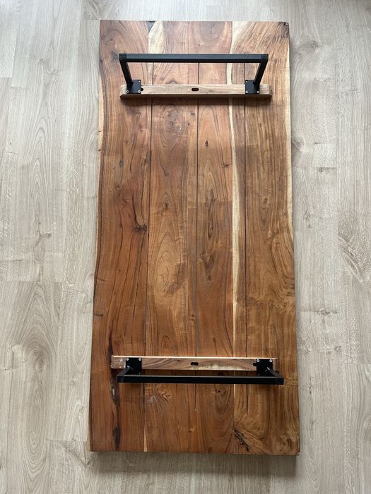 Stolik kawowy, ława, drewno akacjowe