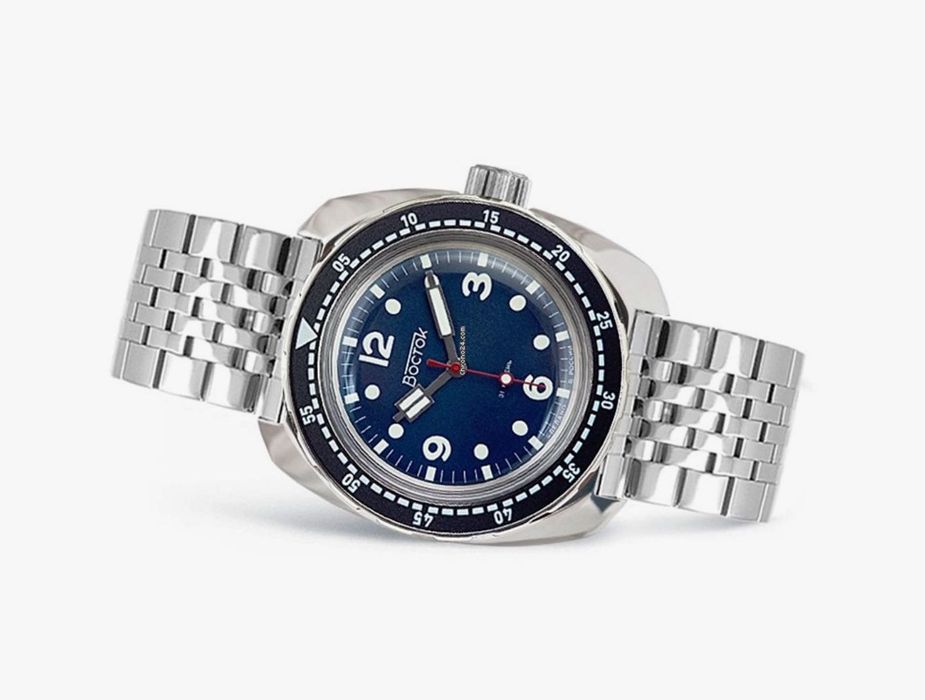 Zegarek Vostok Amfibia DARK BLUE SHINING DIAL 71068A