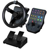 Volante Logitech G Saitek Farming /Truck Simulator Simulador De Trator