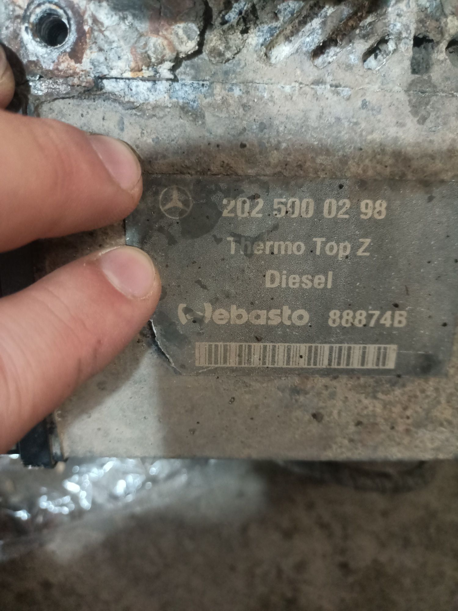 Вебасто Дизельный отопитель Автономка Мерседес 210 202 220 Мазда