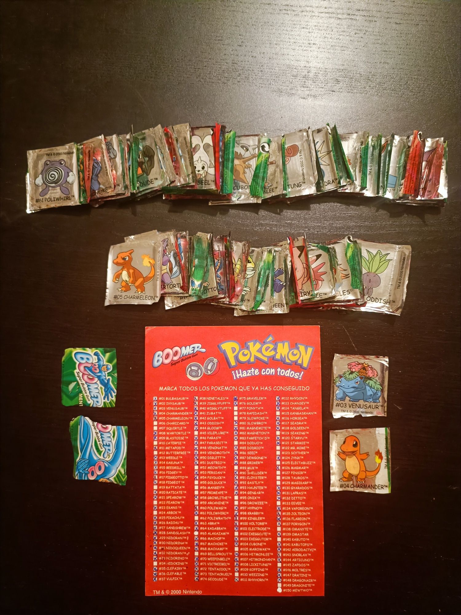 Cromos Dunkin boomer pokemon