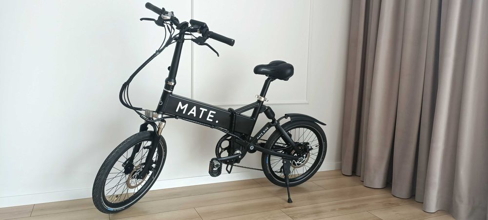 Rower elektryczny składany amortyzowany MATE City 350W 13Ah 48V