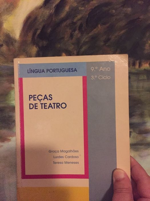Colecção de manuais educativos de língua portuguesa.