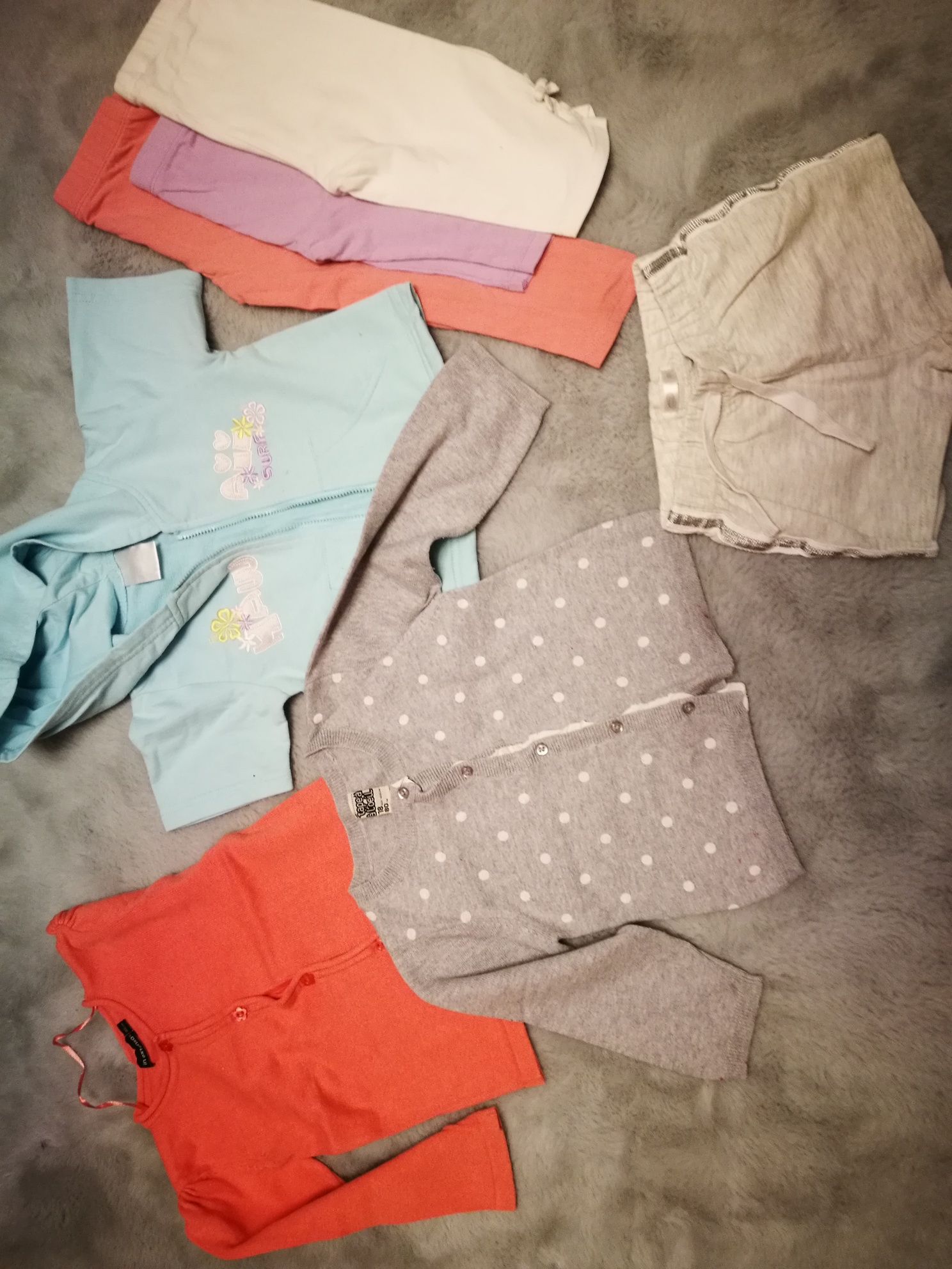 Paczka paka zestaw ubranek dla dziewczynki 2-3 latka 86-92 cm 40 sztuk