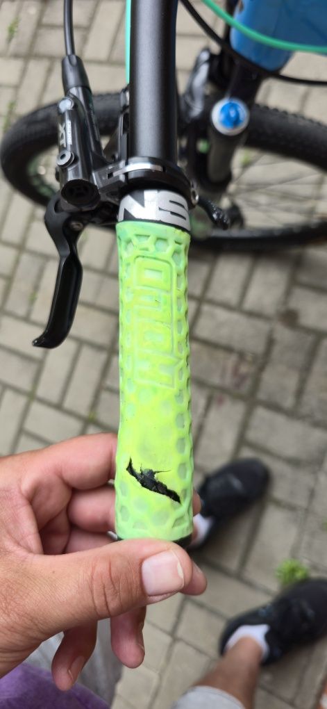 Cube LTD SL 2x blue'n'green 27,5  rama 18