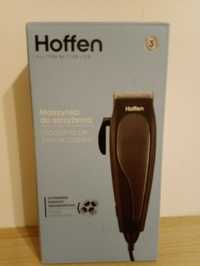 czarna sieciowa maszynka do strzyżenia włosów i brody Hoffen HC-3206
