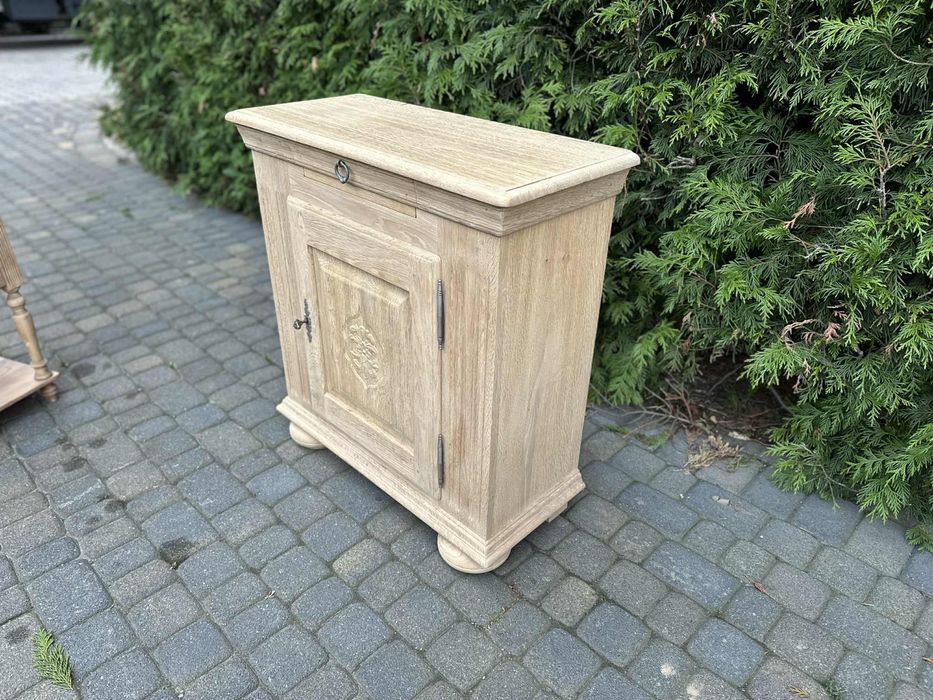 Komoda stylowa oczyszczona dąb stan surowy Ludwik XV