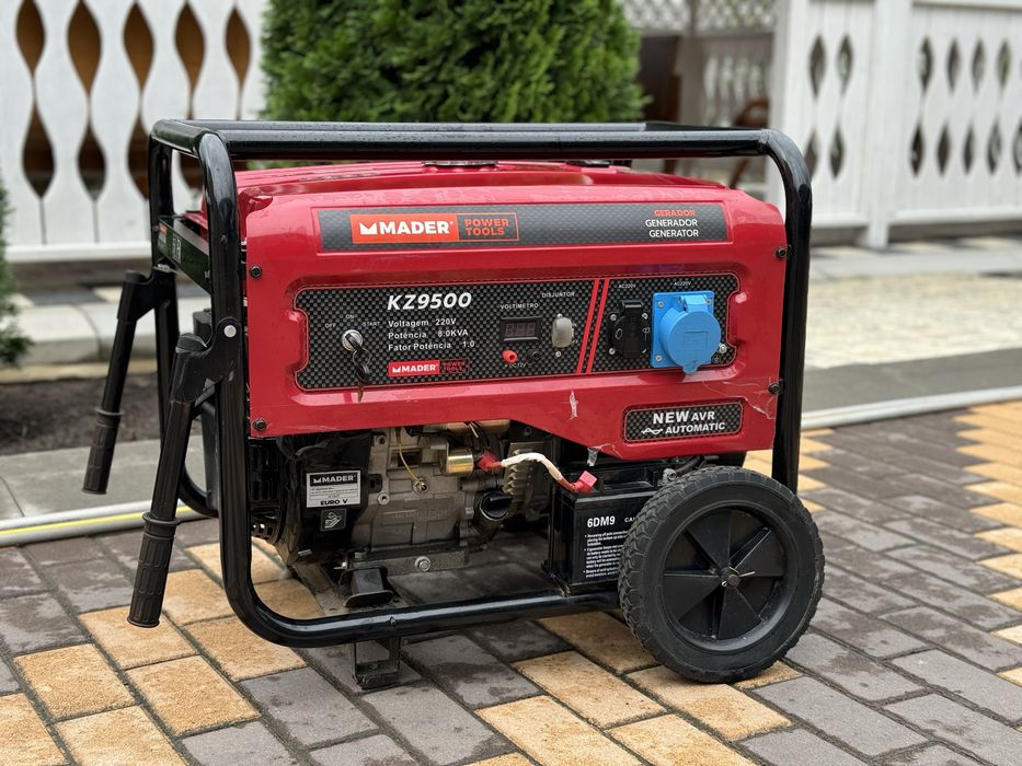 Генератор бензиновий Mader KZ9500 8,5кВт