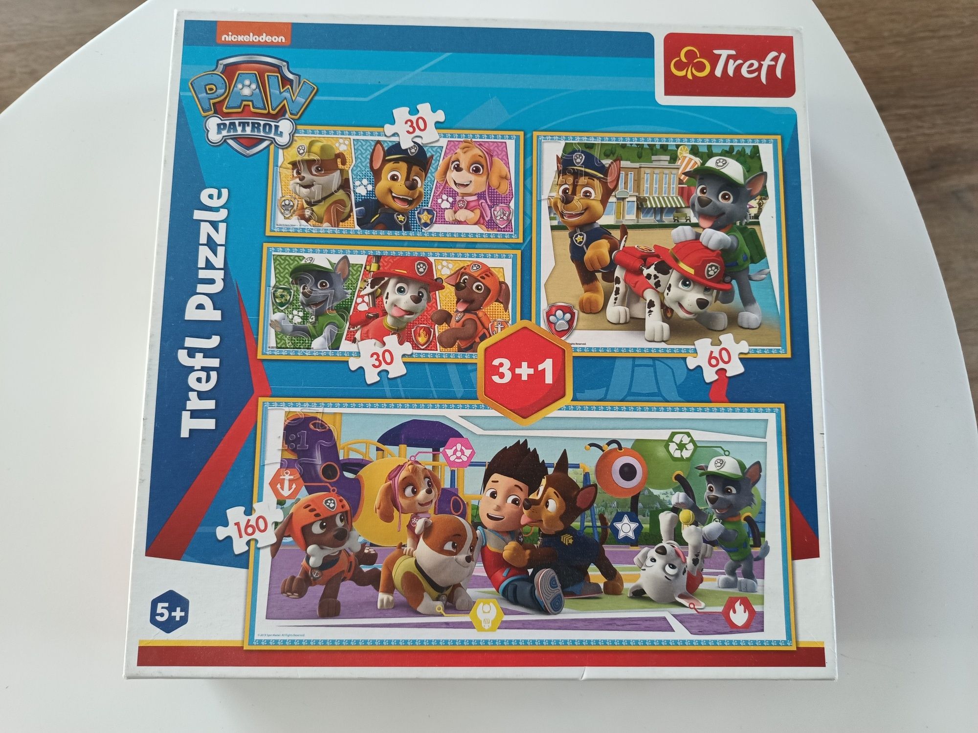 Puzzle Psi Patrol, Auta,Minionki, Merida Waleczna