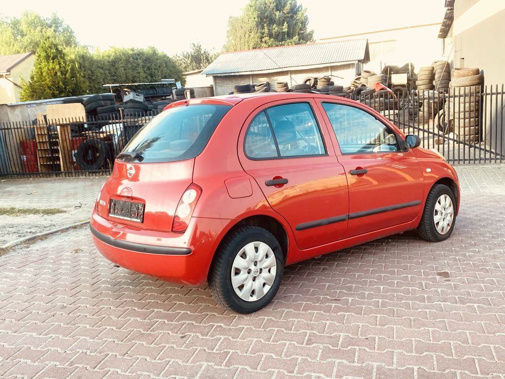 sprzedam nissan micra rok 2006 poj 1,2 przeb 185tys kliatyzacja 5-d