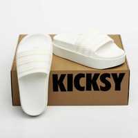 Kicksy klapki na platformie adidas Adilette Bold/Bonega EUR 39 CM 24,5