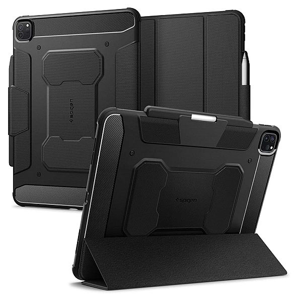Etui Spigen Rugged Armor Pro na iPad Pro 13" 2024 - czarne