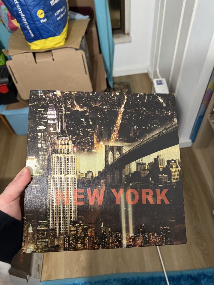 Quadro New York com Luz