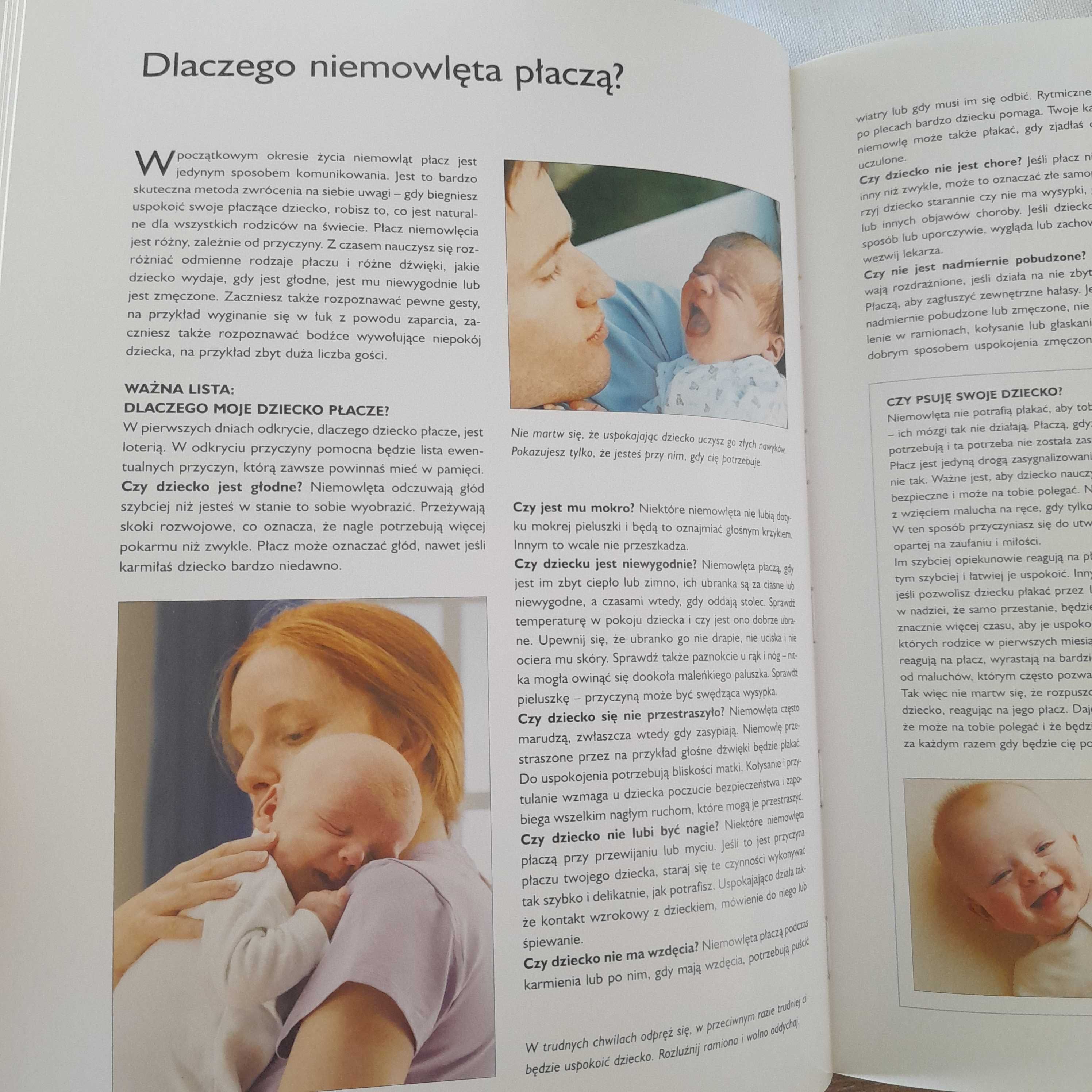 Książka poradnik Niemowlę I Dziecko naturalne sposoby opiekiKim Davies