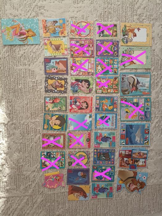 Kolekcjonerskie / 21 karteczki / Różne / Bambi / Dumbo / Lilo i Stitch