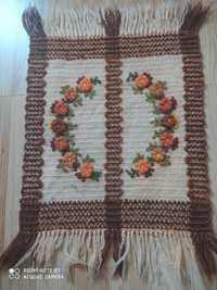 Kilim cepelia PRL/ wełniany kilim