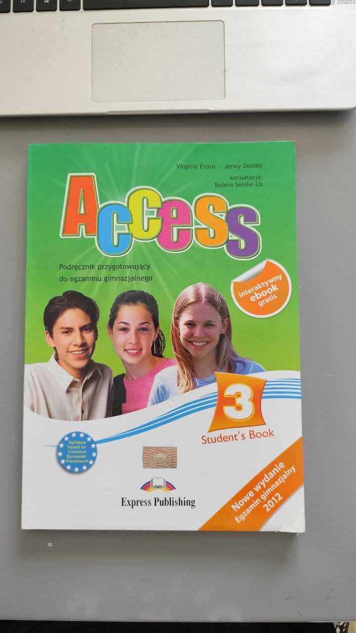 Język angielski podręcznik ACCESS 3 - GIMNAZJUM - symboliczna cena