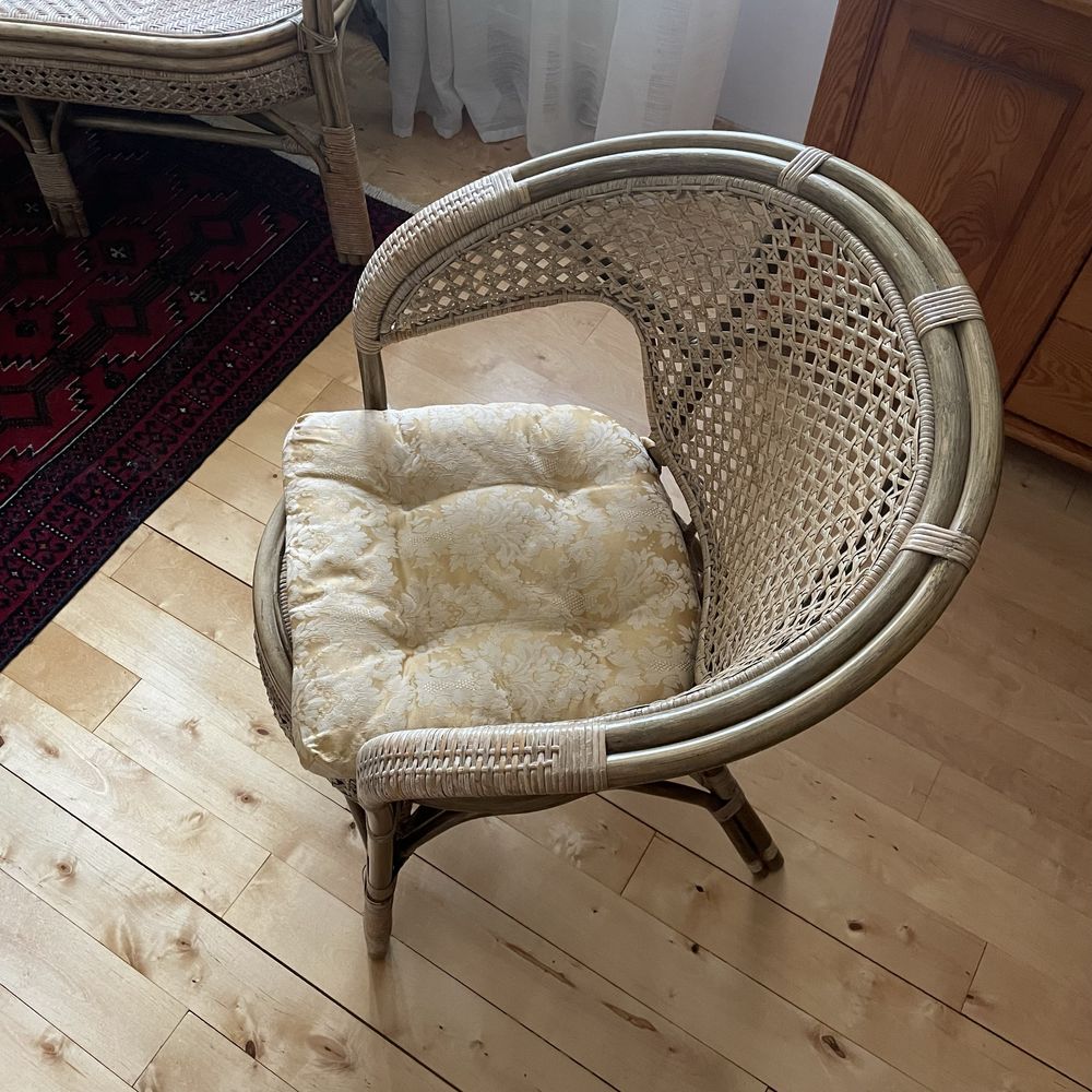 Zestaw mebli rattanowych na taras