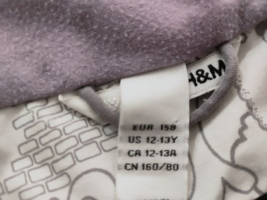 Lekka kurtka przejściowa dziewczęca 12-14 lat r.158