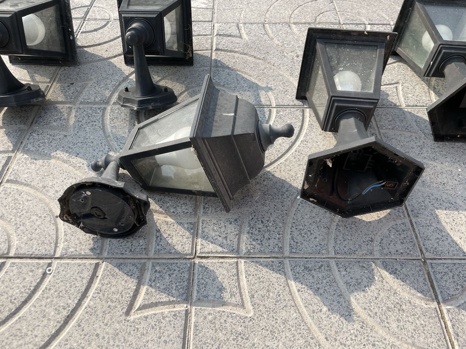 Aplique de parede e muro/poste