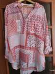 Koszula damska mgiełka duży rozmiar plus size 48