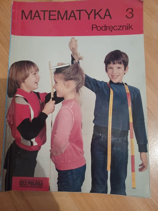 Matematyka 3 podręcznik RES POLONA Pawlak. Sz Podstawowa klasa trzecia