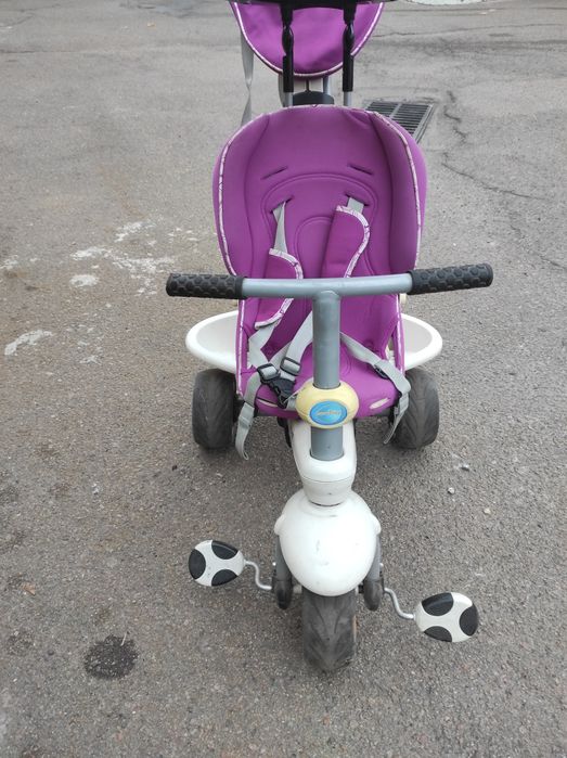 Велосипед з батьківською ручкою Smart Trike