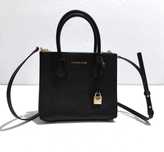 Torebka Kuferek Skórzana Michael Kors Czarna | 30F8GM9M2T