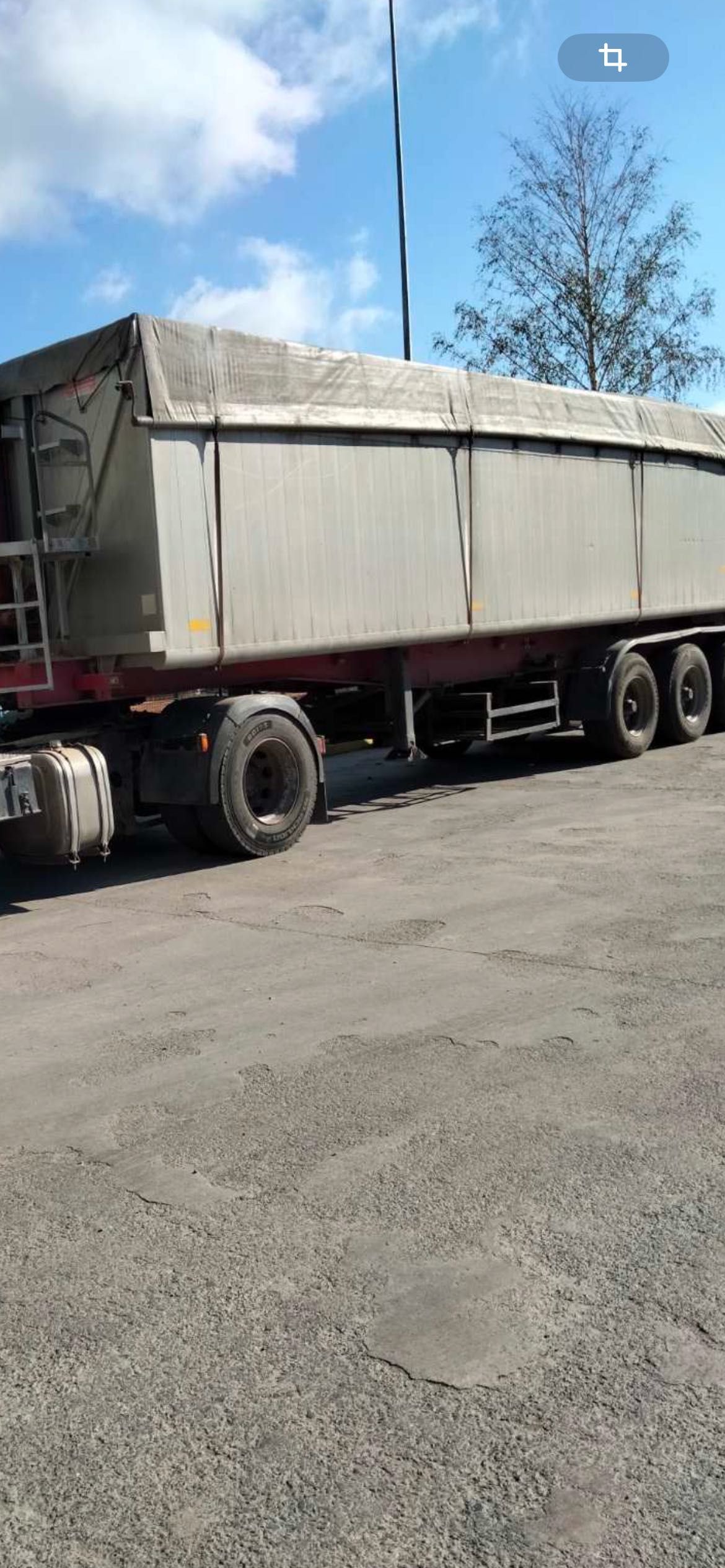 Зерновоз DAF XF 95 , причіп  NFP-EVROTRAILER, модель SKA 27-10. 2005