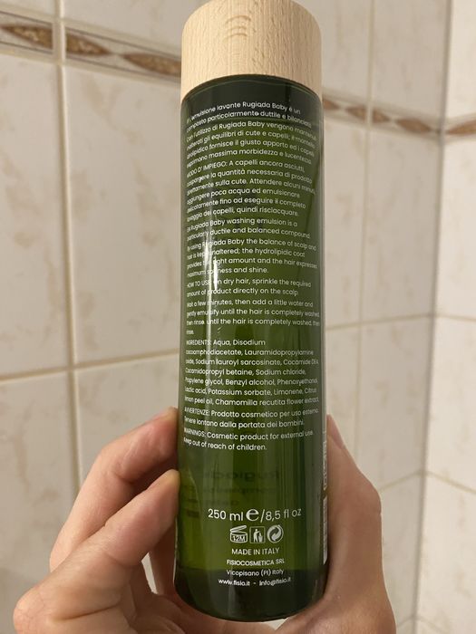 Fisio Cosmetics Rugiada Baby Szampon Nowy delikatny trychologiczny