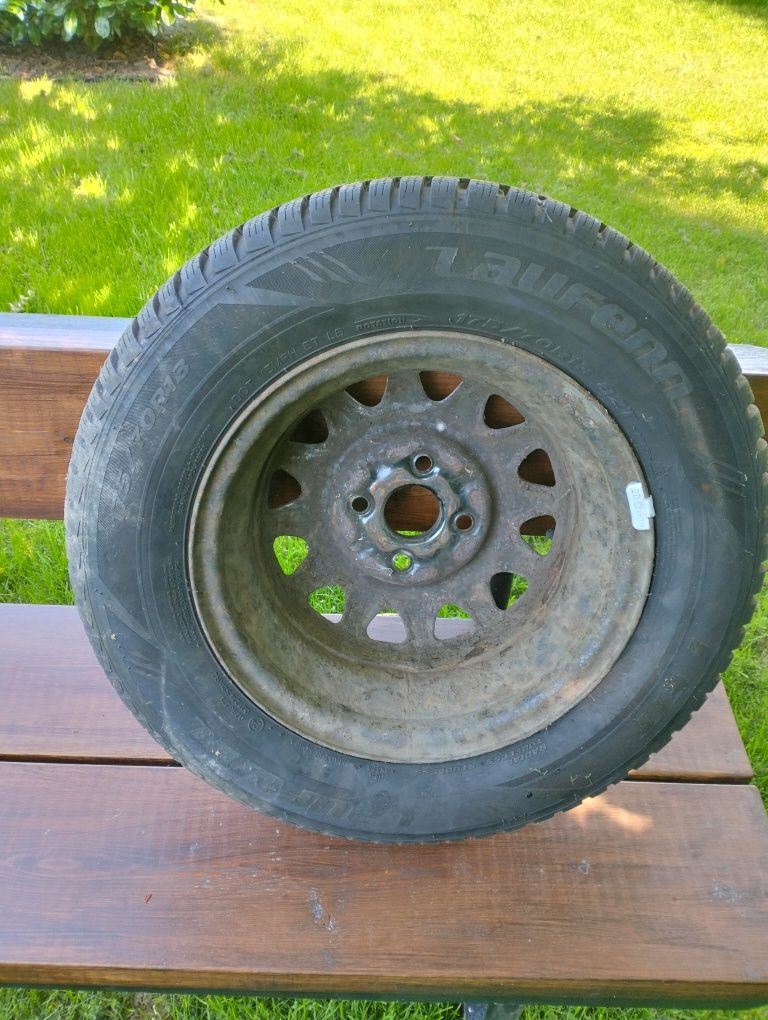 Koło zapasowe 175/70 R13 4x100 opona jak nowa z 19 roku