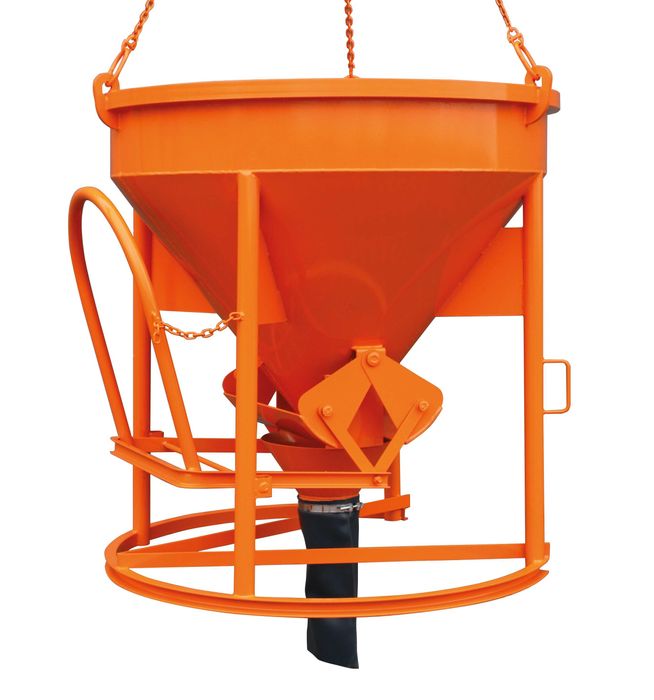 Pojemnik zbiornik na beton EICHINGER 1016 wylew centralny rękaw 1000L