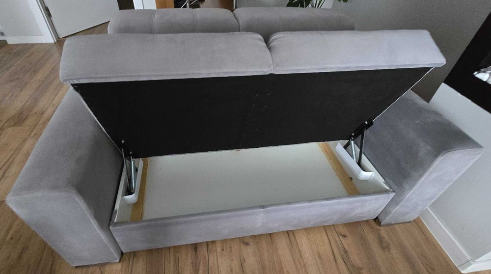 Sofa rozkładana + Sofa ze skrzynią