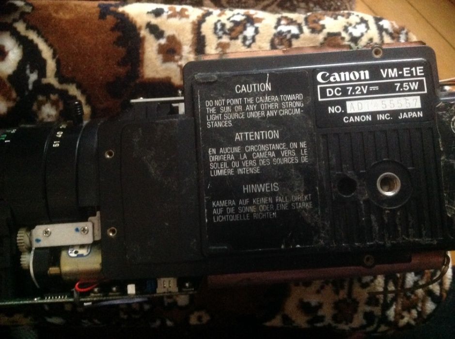 Продам оптику объектив от видеокамеры canon vm E1E