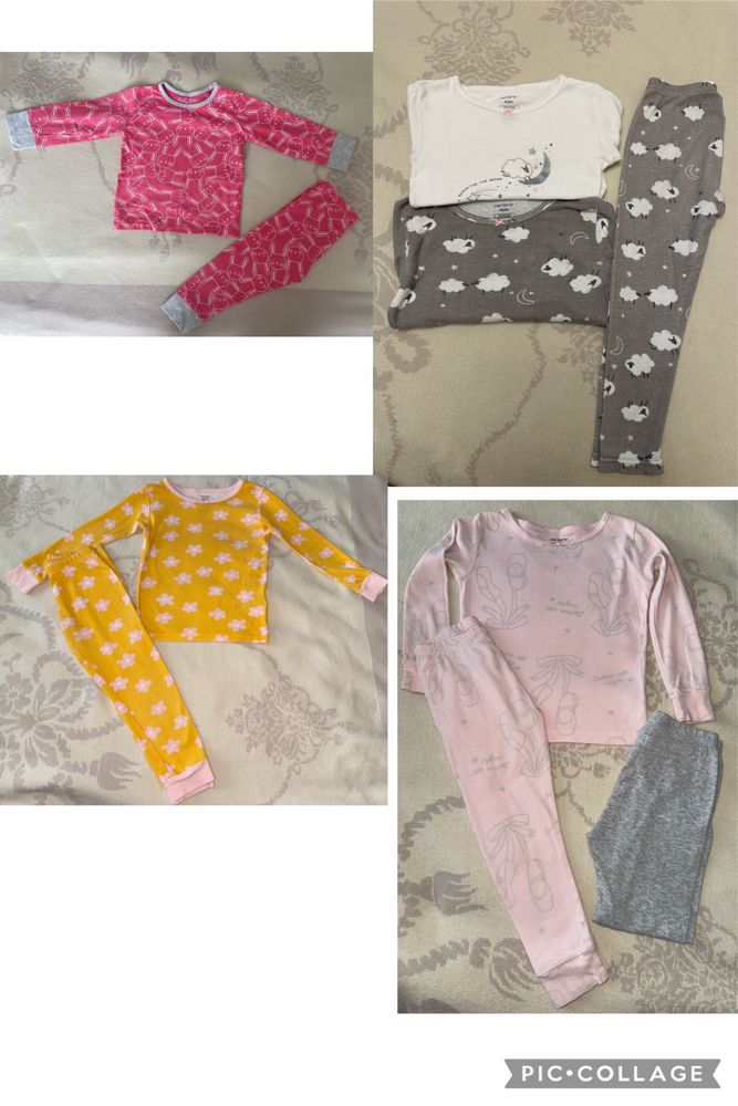 Котоновые пижамы Carters 3/4T