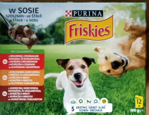 Karma mokra Purina Friskies 30 saszetek