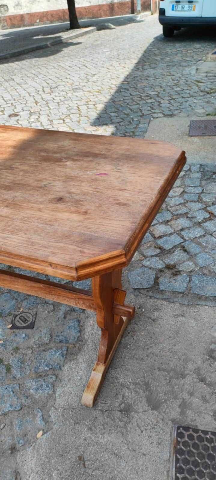 Mesa Rústica madeira antiga