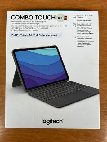 Чохол клавіатура Logitech Combo Touch iPad Pro 11”